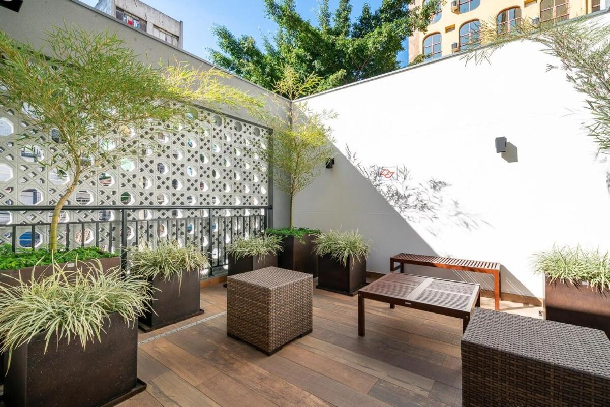 Apartment Loft Stripe - Loft Aconchegante Na Liberdade *